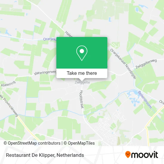 Restaurant De Klipper map