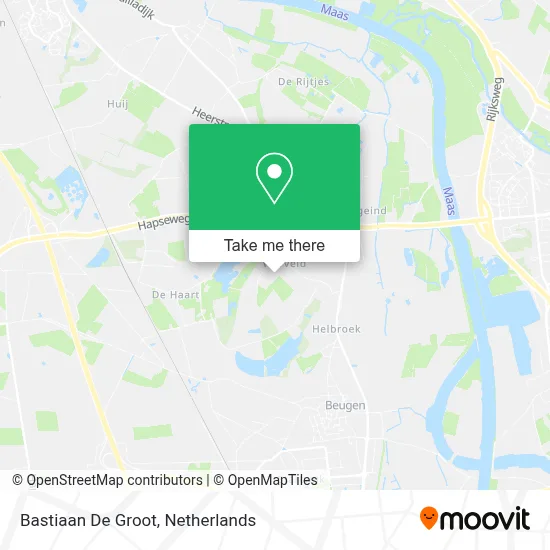 Bastiaan De Groot map