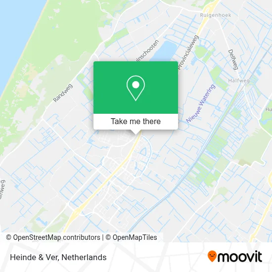 Heinde & Ver map