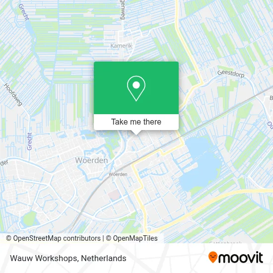 Wauw Workshops map