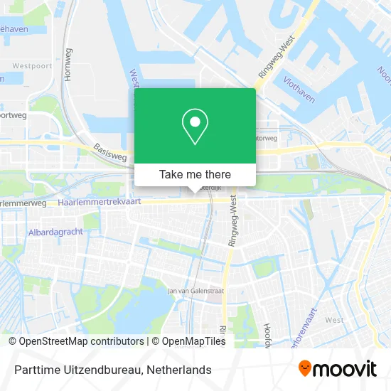 Parttime Uitzendbureau map