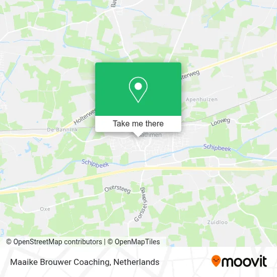 Maaike Brouwer Coaching map