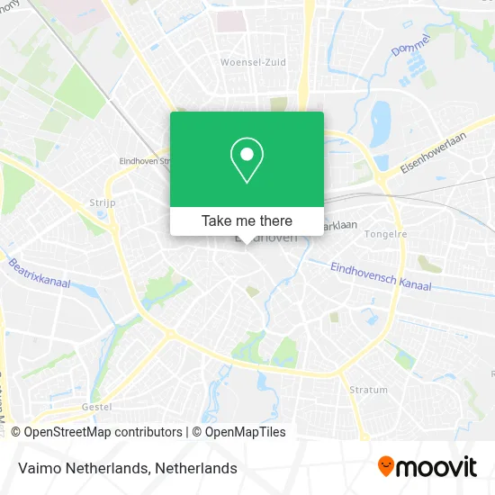 Vaimo Netherlands map