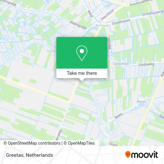Greetas map