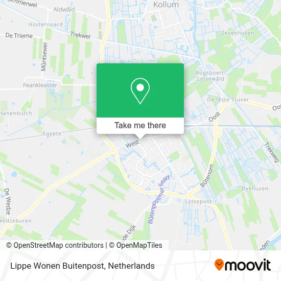 Lippe Wonen Buitenpost map