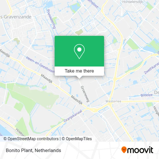 Bonito Plant map