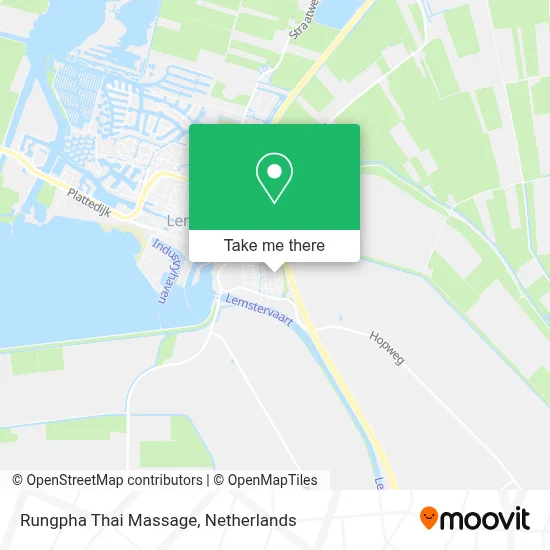 Rungpha Thai Massage map