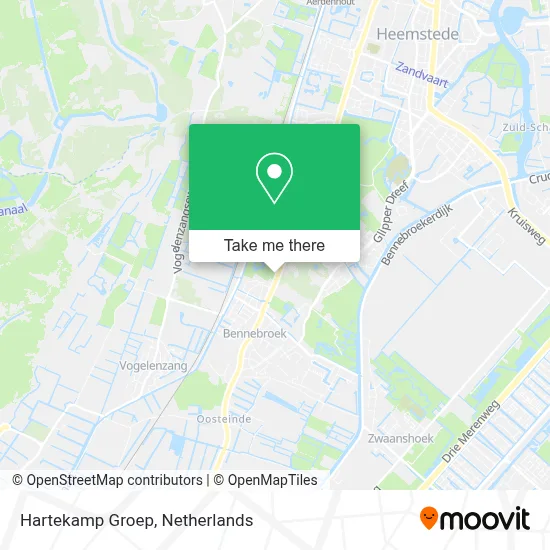 Hartekamp Groep map
