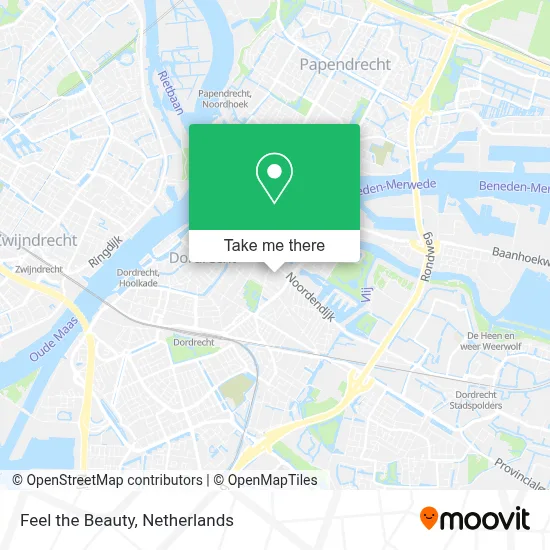 Feel the Beauty map