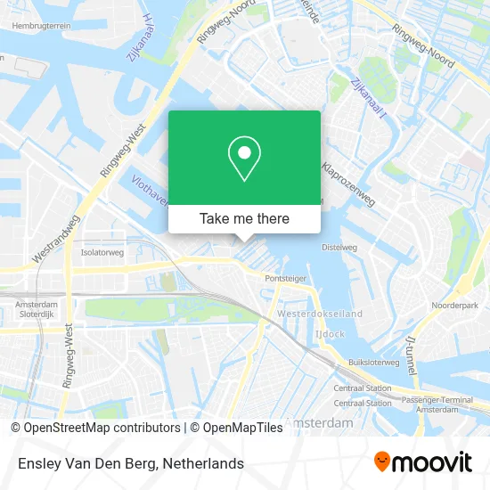 Ensley Van Den Berg map