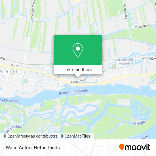 Walid Auto's map