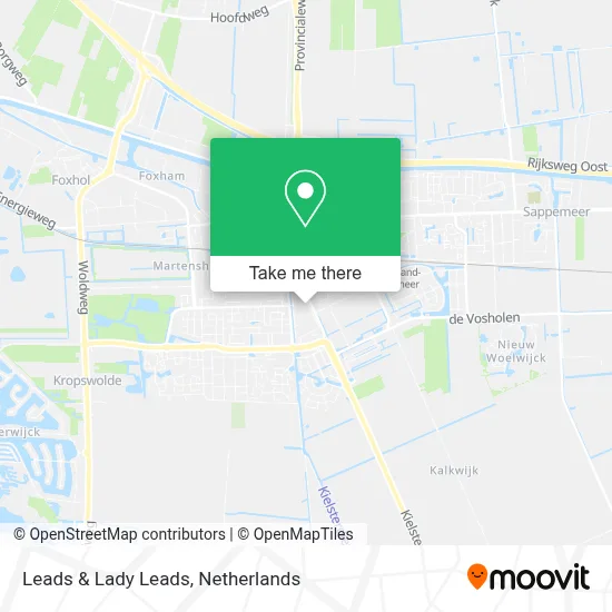 Leads & Lady Leads map
