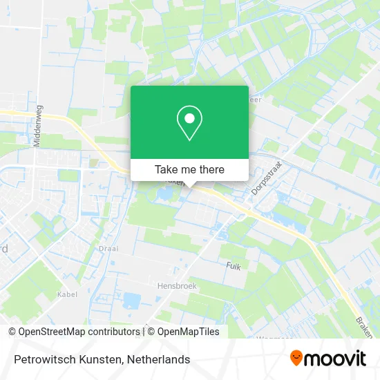 Petrowitsch Kunsten map