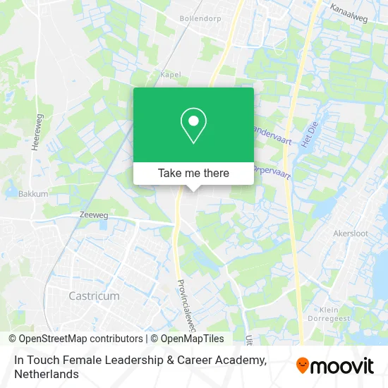 In Touch Female Leadership & Career Academy map