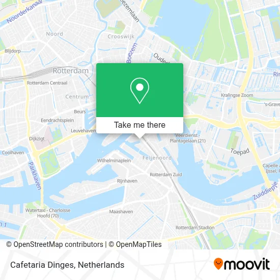 Cafetaria Dinges map