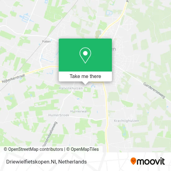 Driewielfietskopen.Nl map