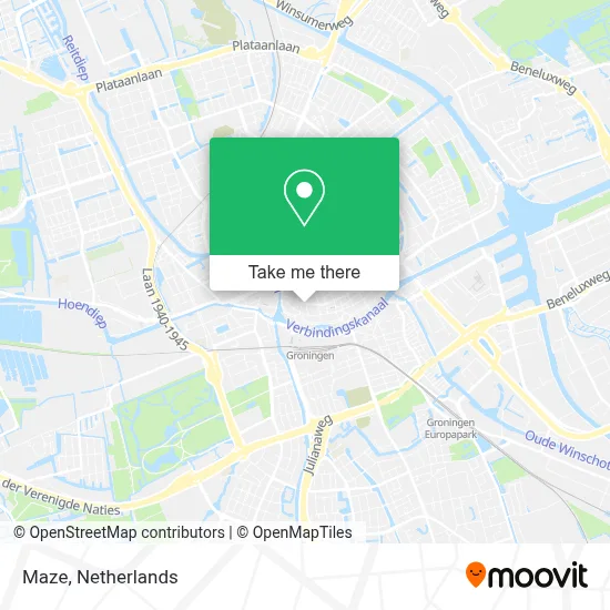 Maze map