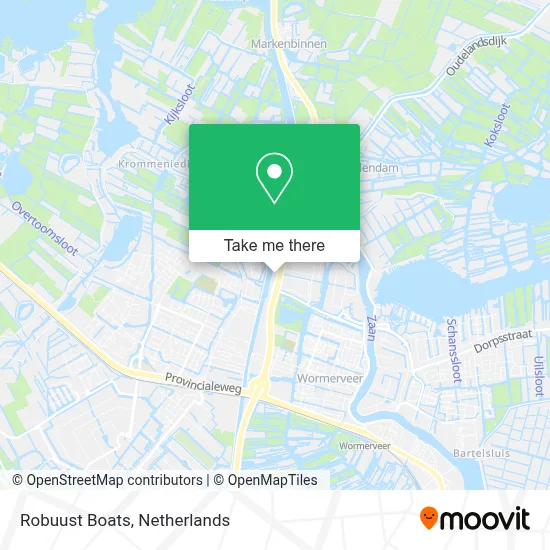 Robuust Boats map