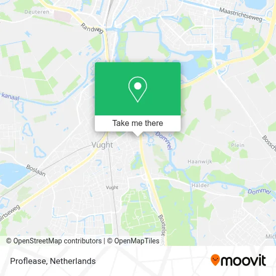 Proflease map