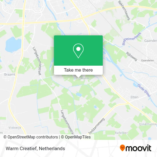 Warm Creatief map