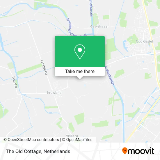 The Old Cottage map