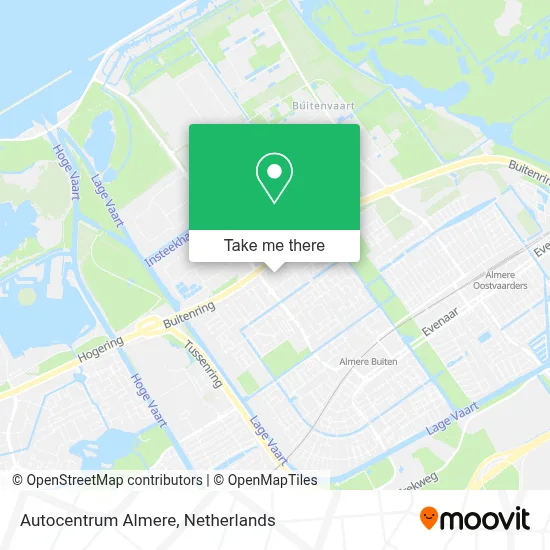 Autocentrum Almere Karte