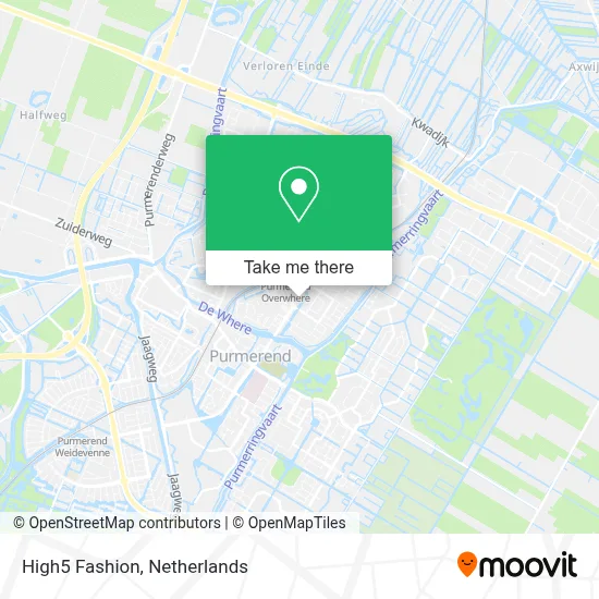 High5 Fashion map