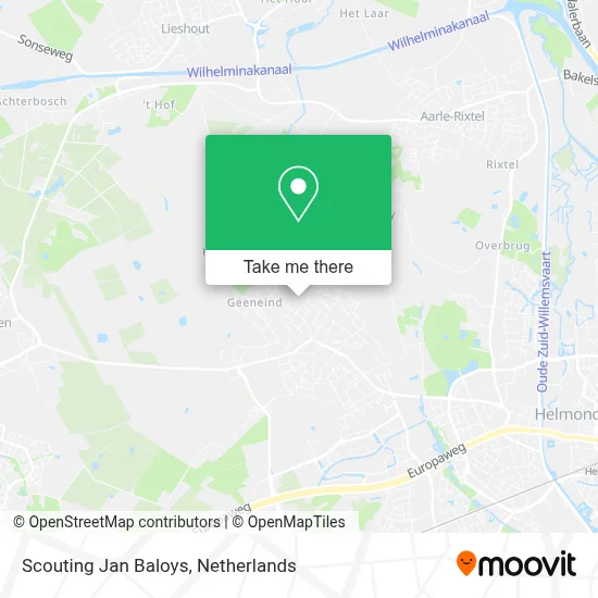 Scouting Jan Baloys map