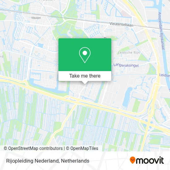 Rijopleiding Nederland Karte