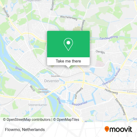 Flowmo map
