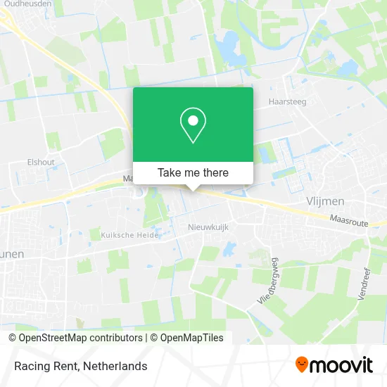 Racing Rent map