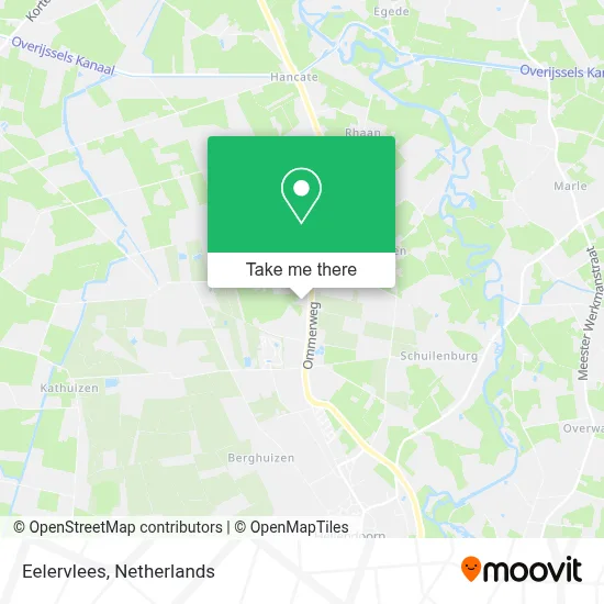 Eelervlees map