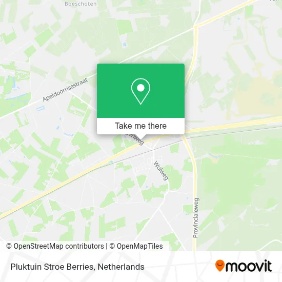Pluktuin Stroe Berries map