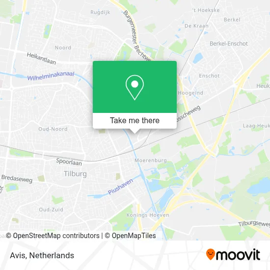 Avis map