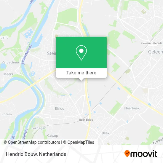 Hendrix Bouw map