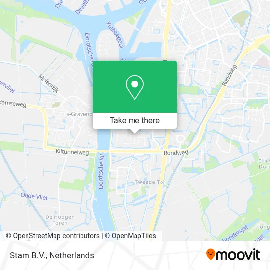 Stam B.V. map