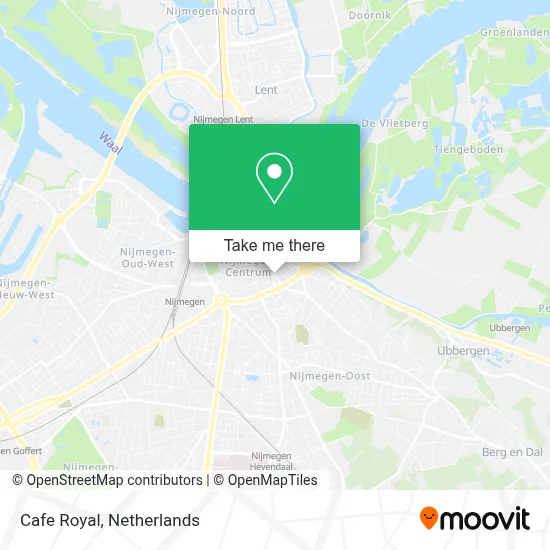 Cafe Royal map