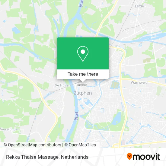Rekka Thaise Massage map