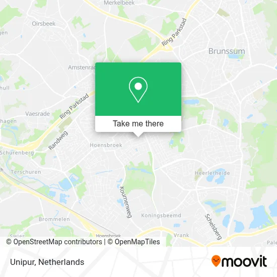 Unipur map
