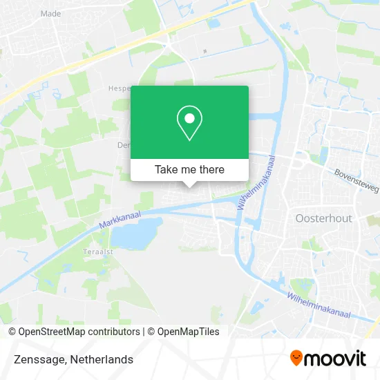 Zenssage map