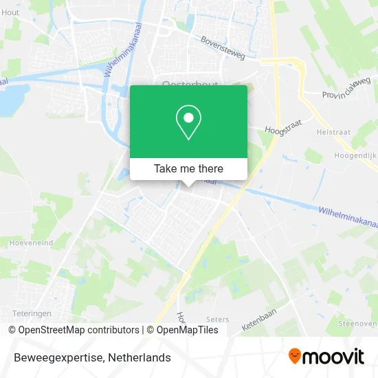 Beweegexpertise map