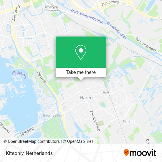 Kiteonly map