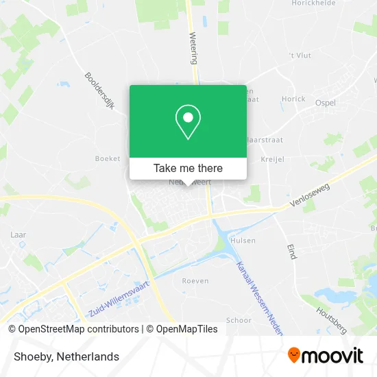 Shoeby map