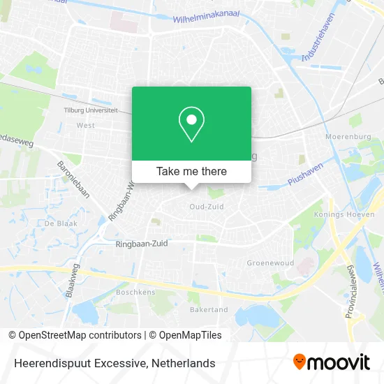 Heerendispuut Excessive map