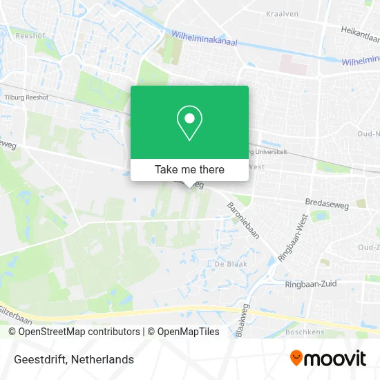Geestdrift Karte