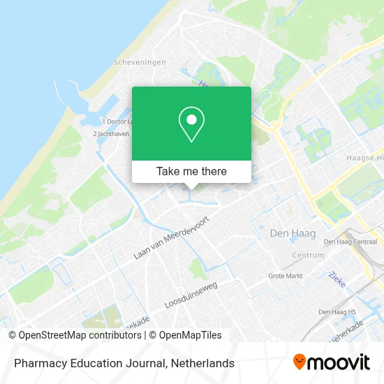 Pharmacy Education Journal map