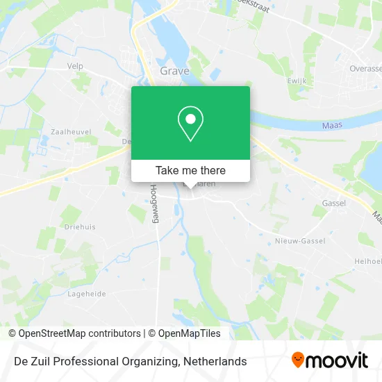 De Zuil Professional Organizing map