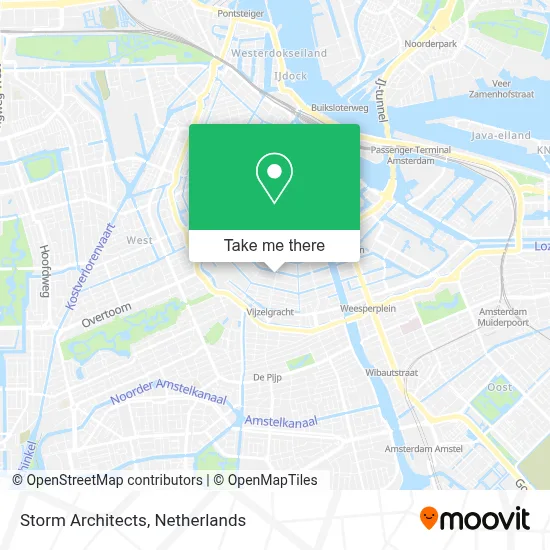 Storm Architects map