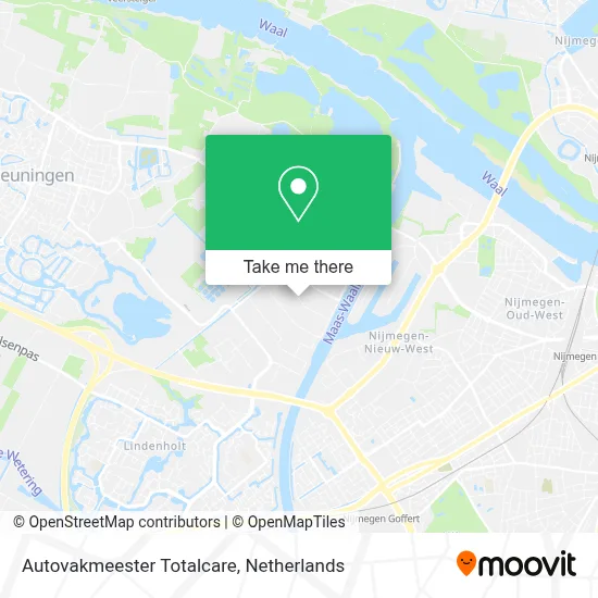 Autovakmeester Totalcare map