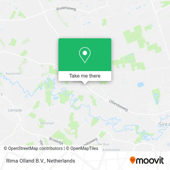 Rima Olland B.V. map